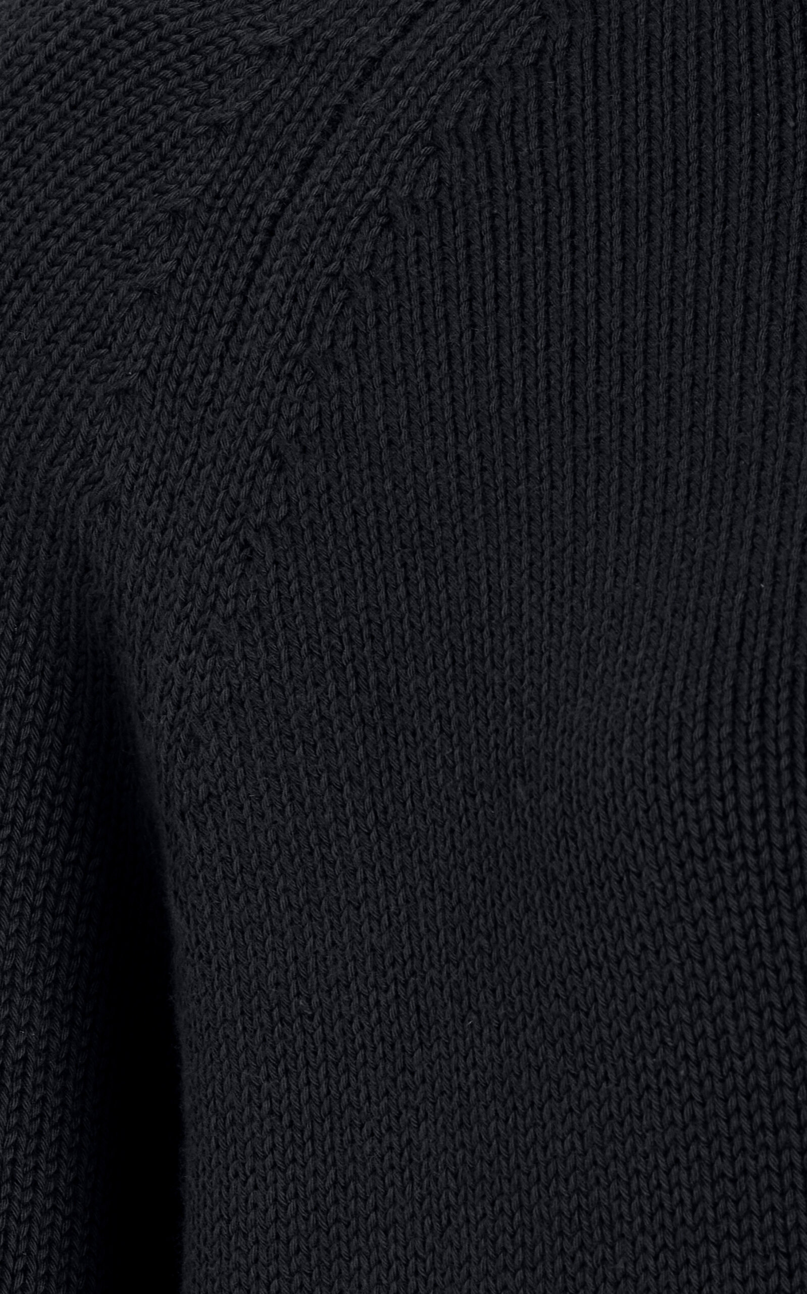 Cotton Sweater black - 5