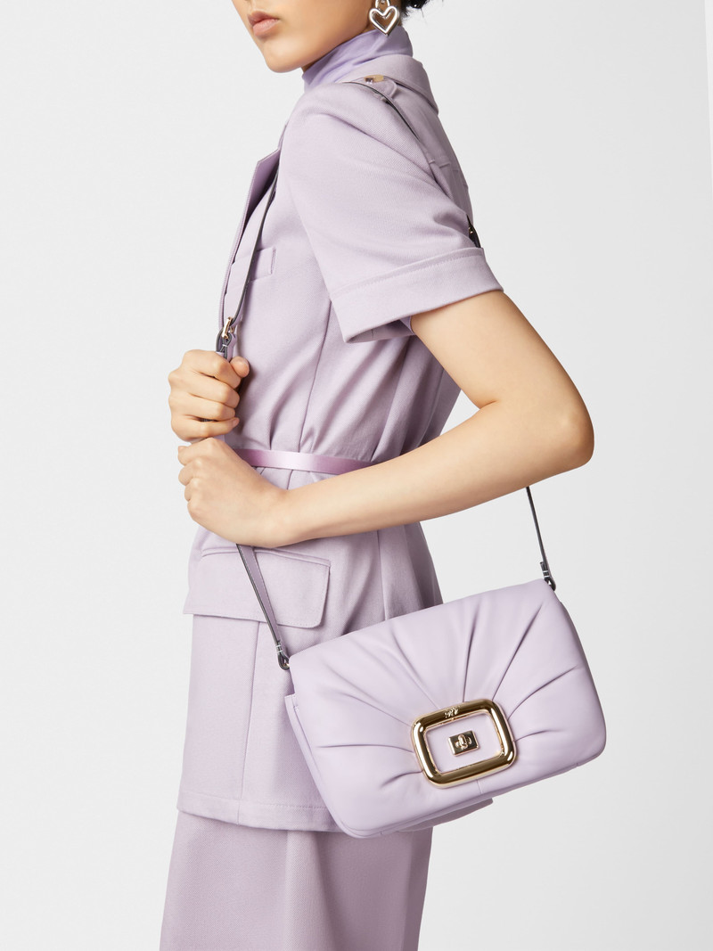 Viv' Choc Bag in Leather 9