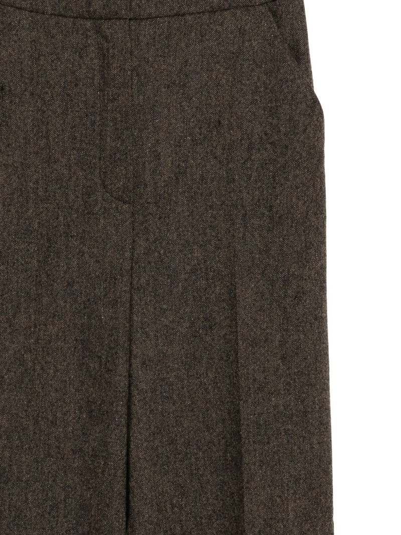 flannel tailored trousers 3