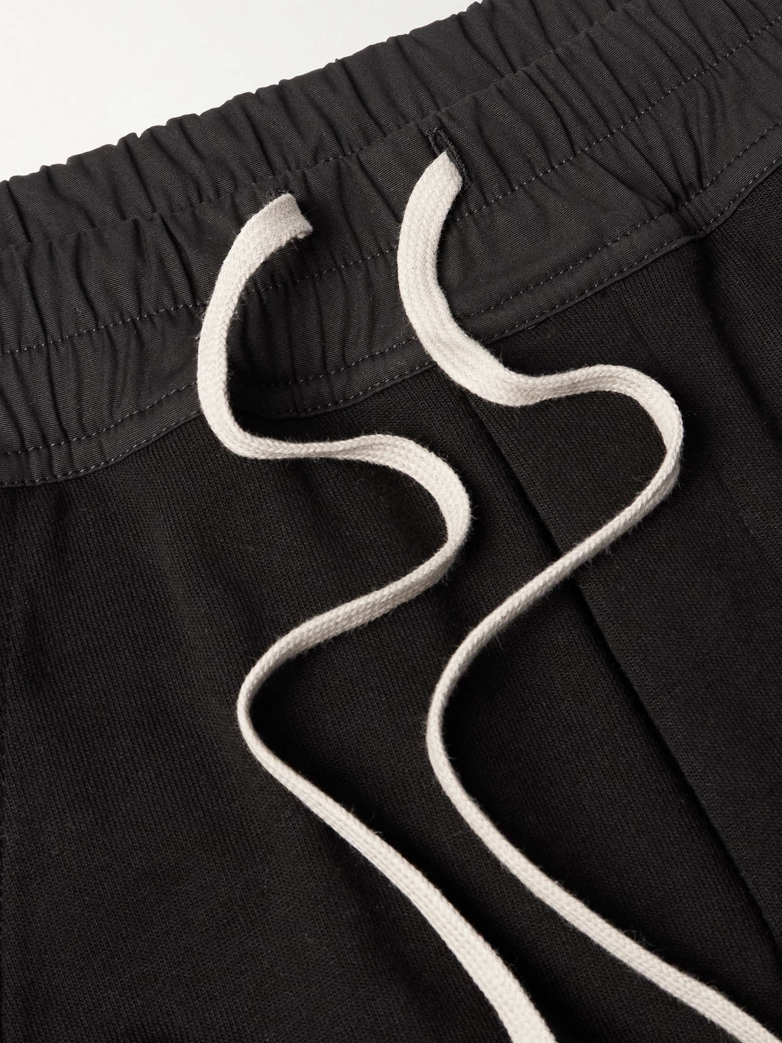 Mastodon Skinny-Fit Stretch-Cotton Jersey Drawstring Cargo Trousers - 3