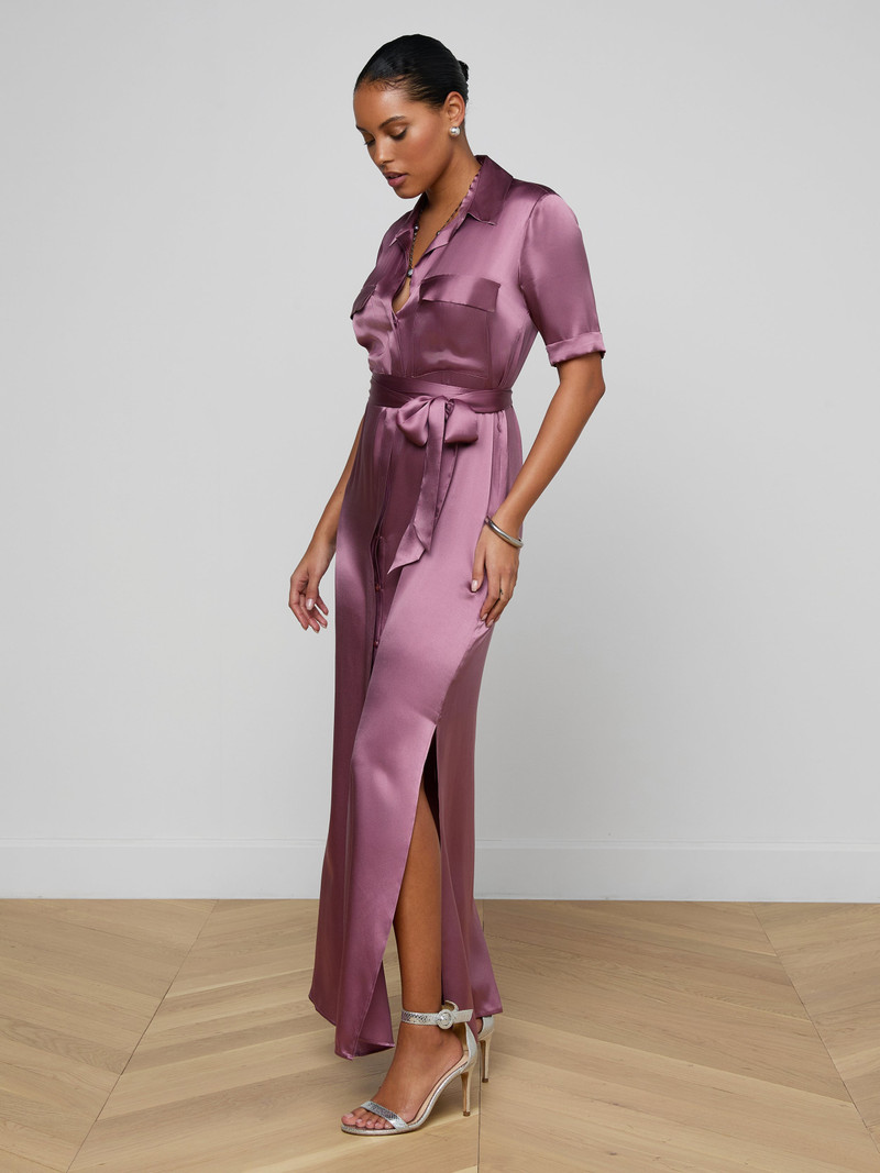 Klement Silk Shirt Dress 4