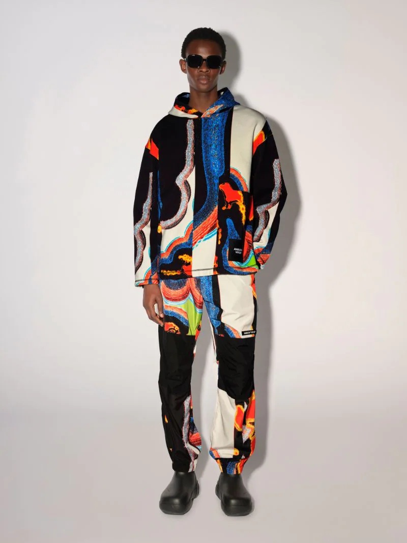 ALL OVER PRINTED PRINTED HOODIE - 2