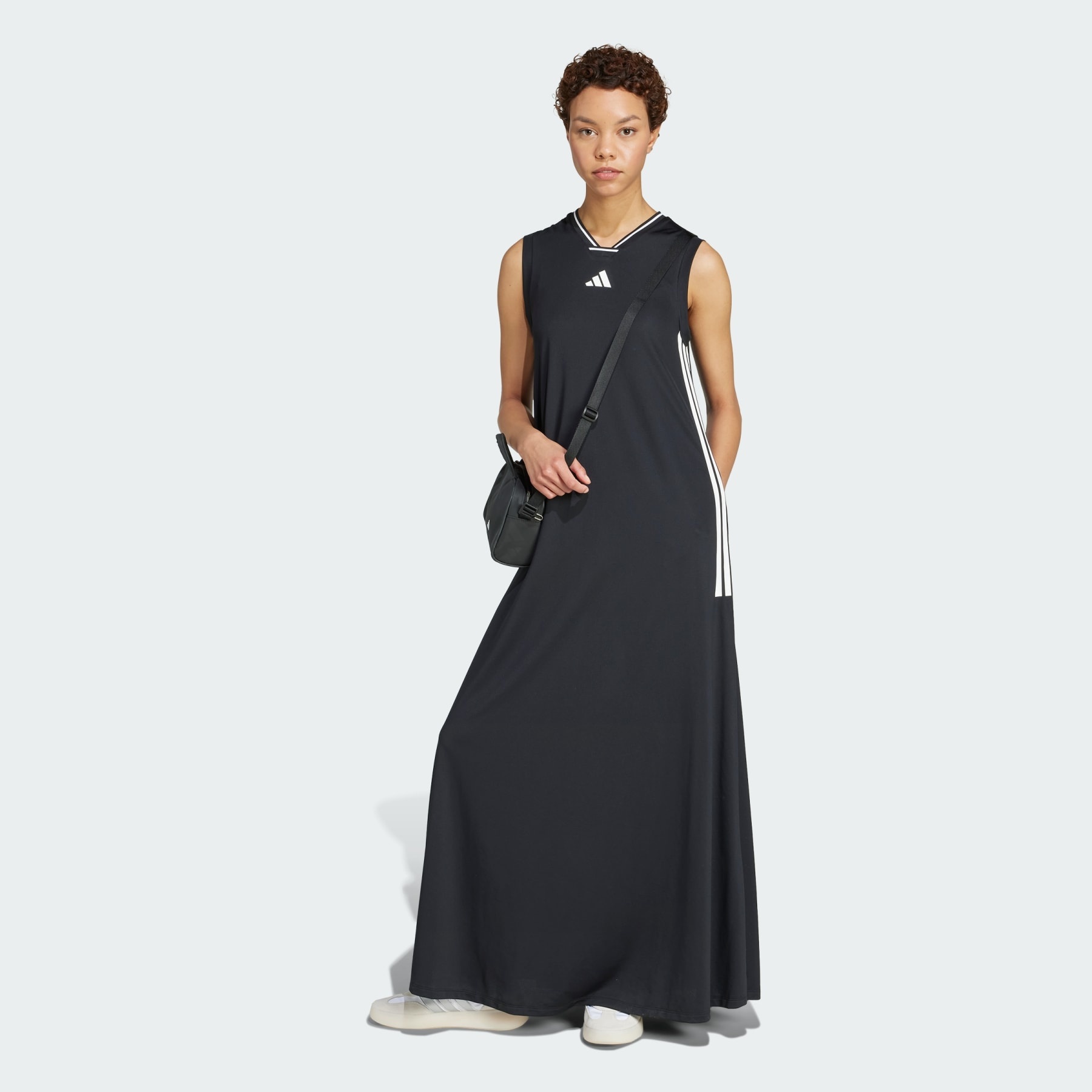 Tiro Cut 3-Stripes Soft Mesh Long Dress - 5