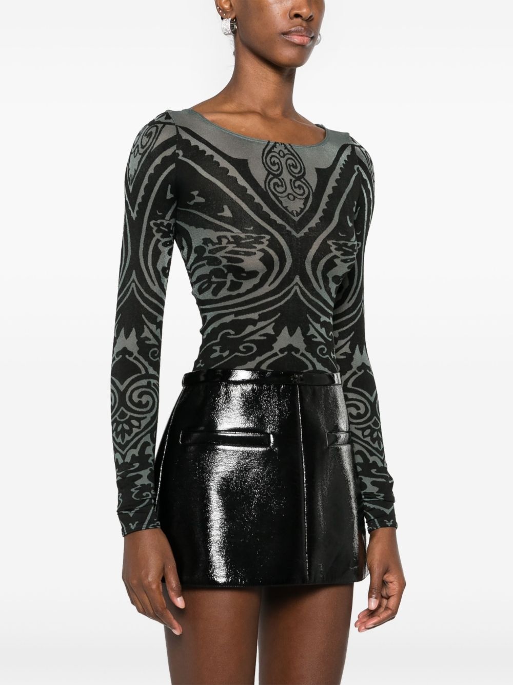 x ETRO Body Tattoo bodysuit - 3