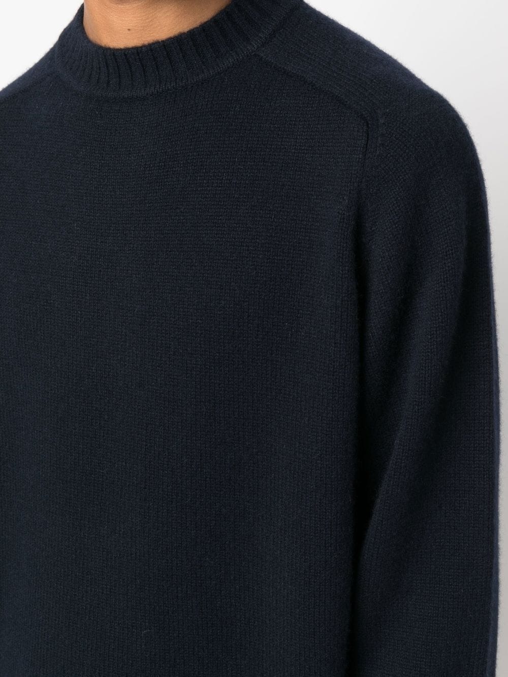 crew-neck cashmere jumper - 6