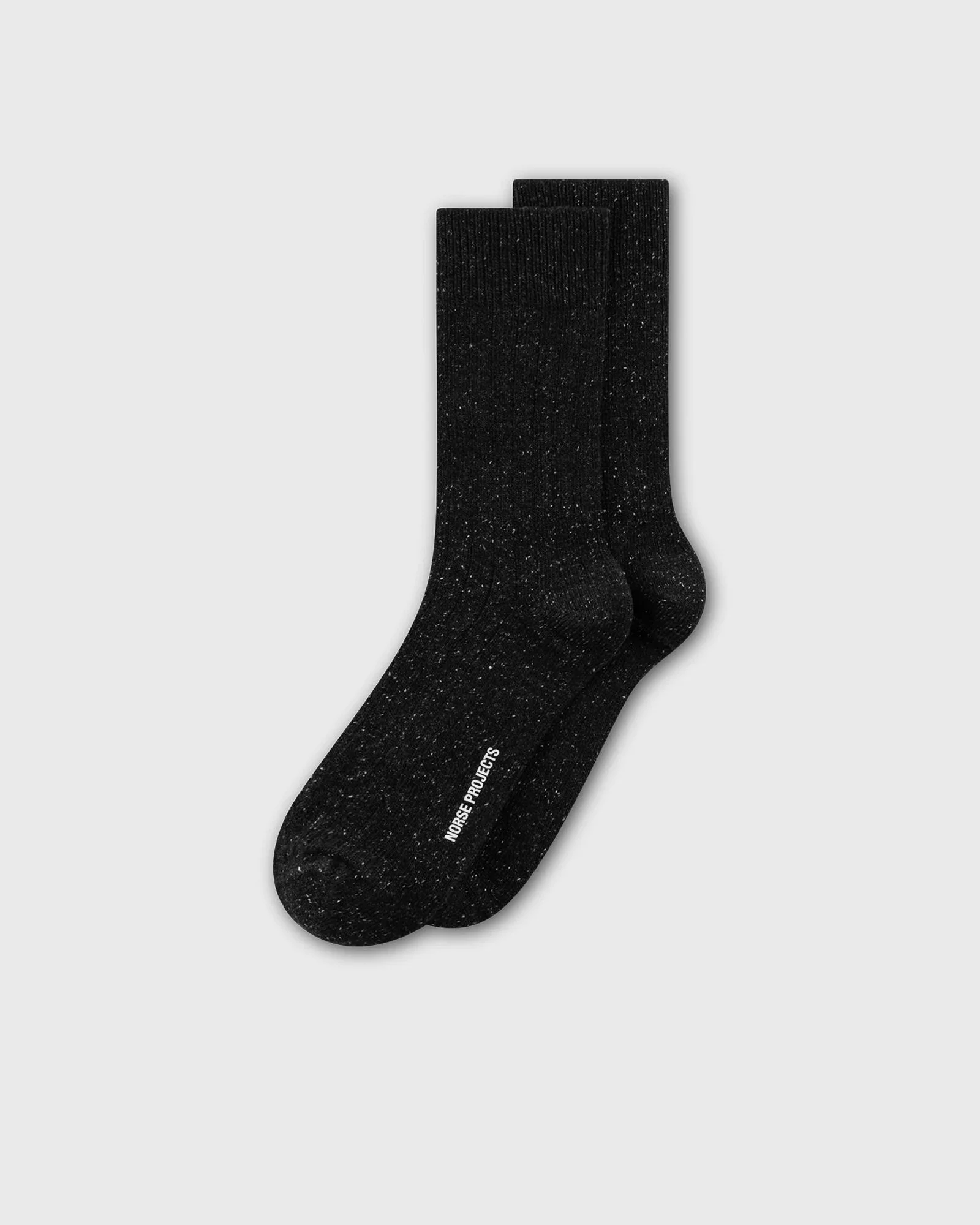 Bykle Neps Wool Rib Sock - 1