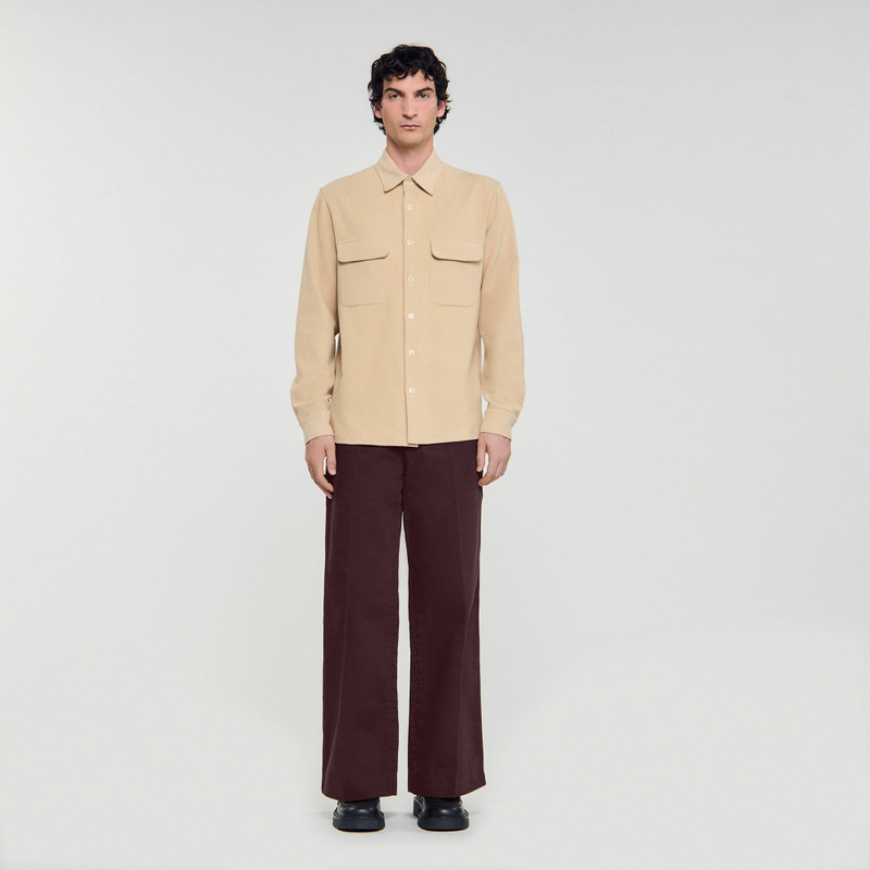 Sandro FLANNEL SHIRT outlook