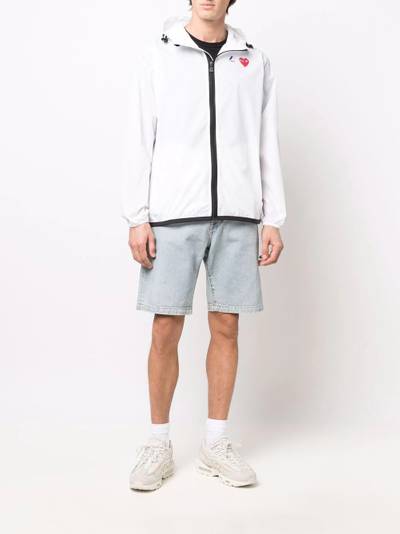 Comme des Garçons PLAY lightweight hooded jacket outlook