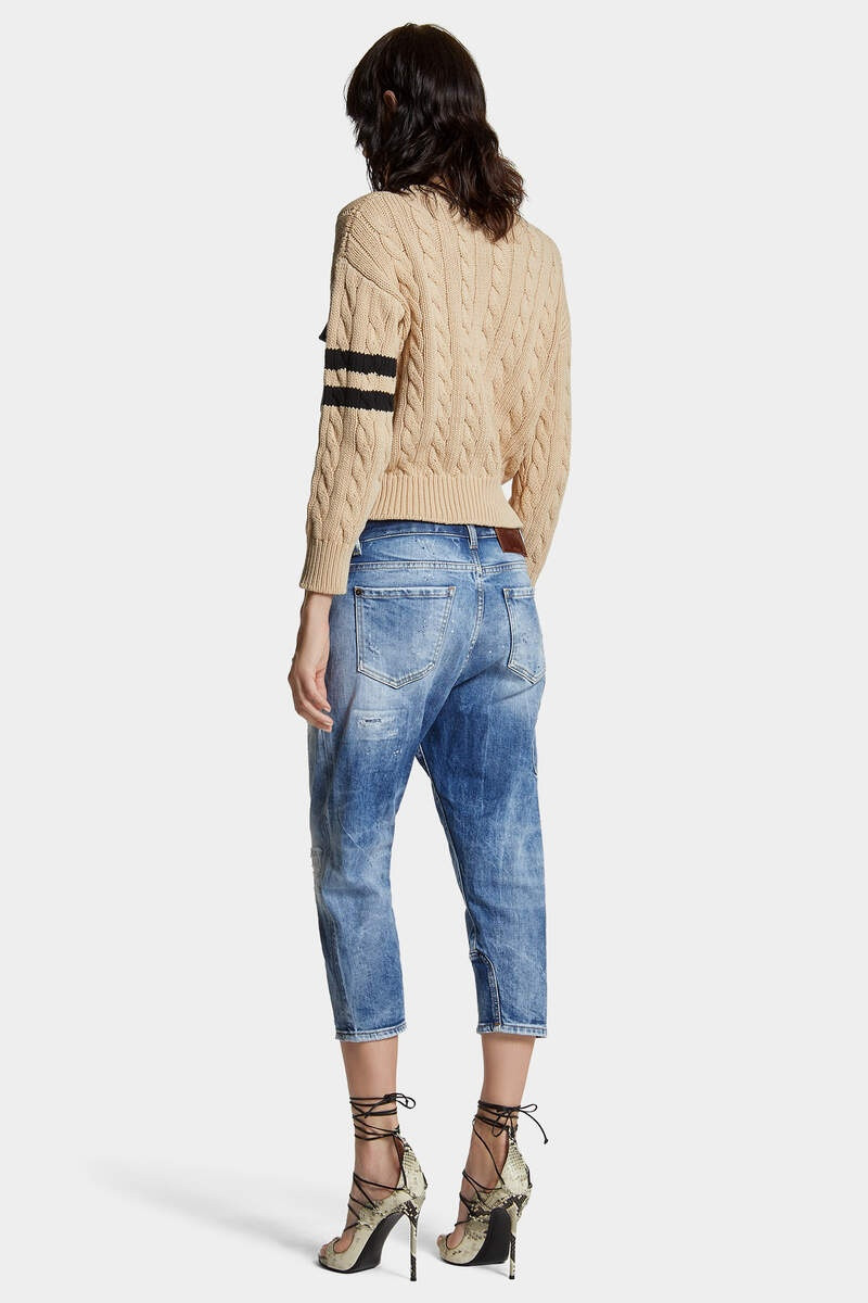 LIGHT SCARFACE WASH BABY CARPENTER JEANS 4