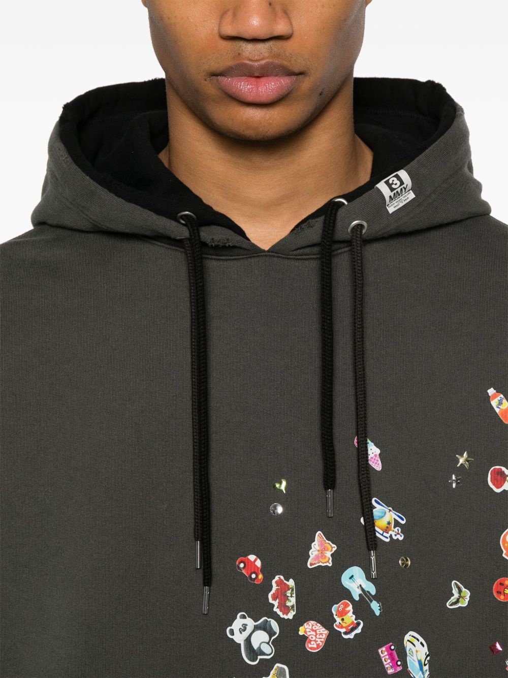 layered hoodie - 5