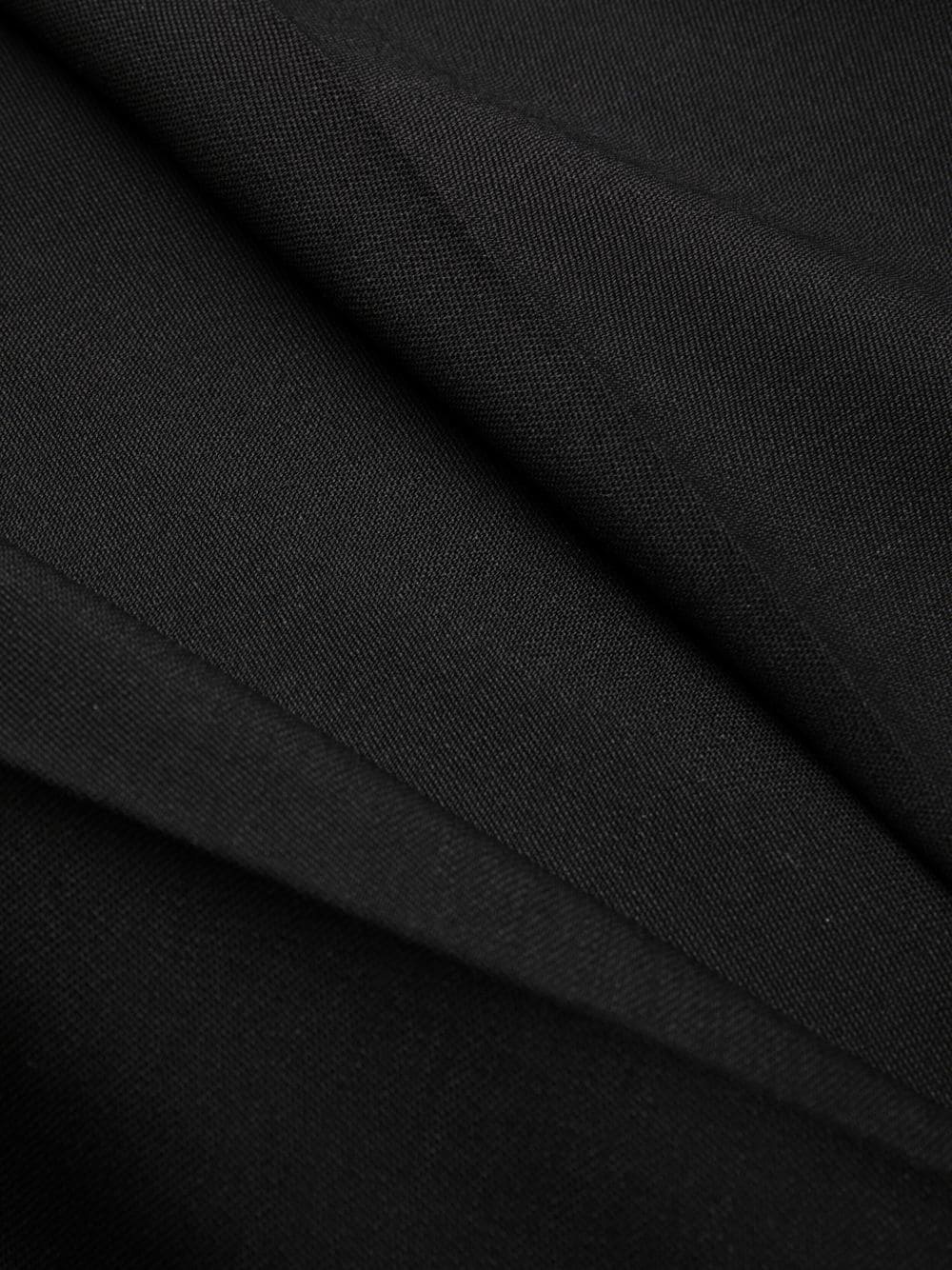 square-neck wool midi dress - 7