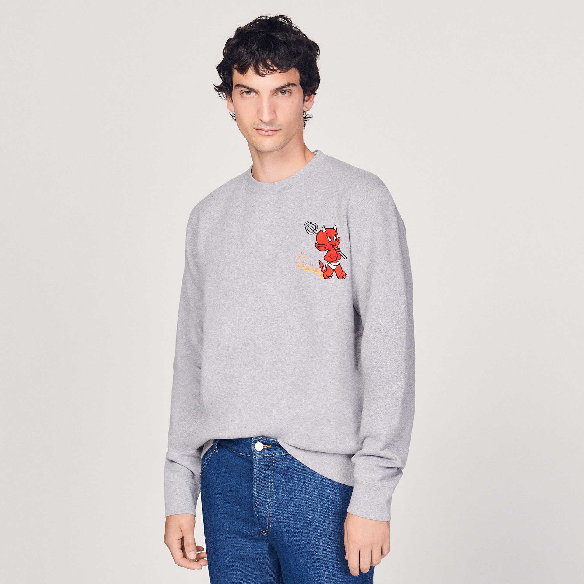 Sweatshirt with Hot Stuff print - 2