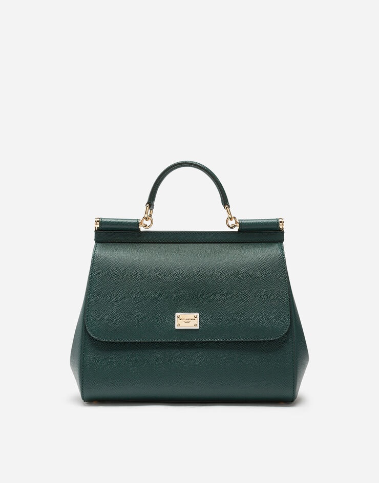 Regular Sicily bag in dauphine leather - 1