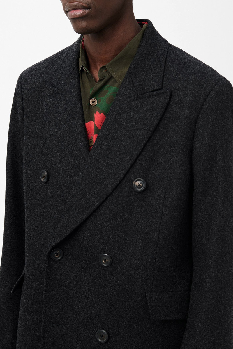 Our Legacy Whale Coat Granite Water Repellent Melton 3