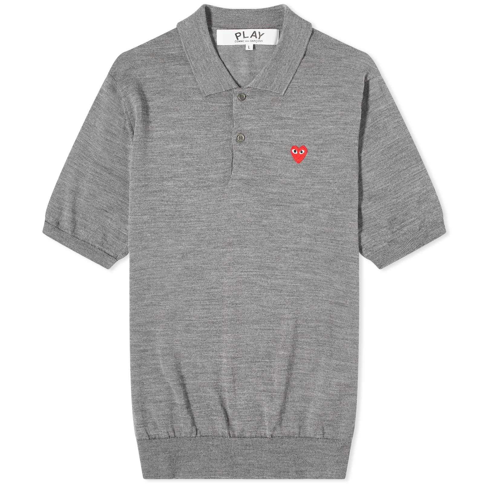 Comme des Garçons Play Knit Polo - 1