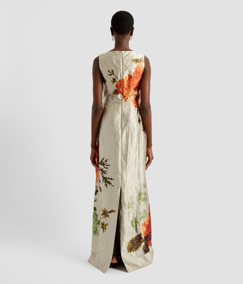 V NECK GOWN 3