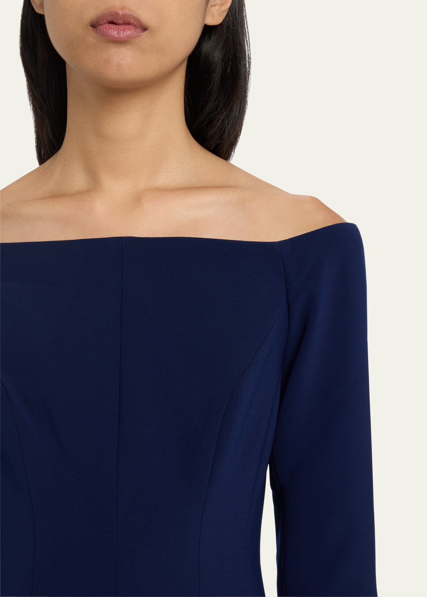 Off-Shoulder Midi Dress - 5