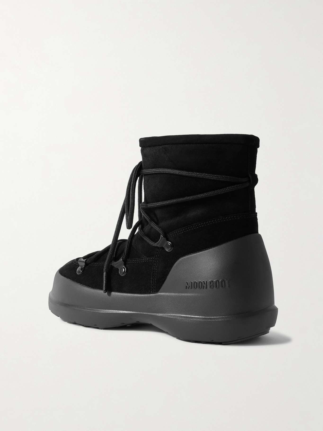 Luna suede snow boots Black - 3