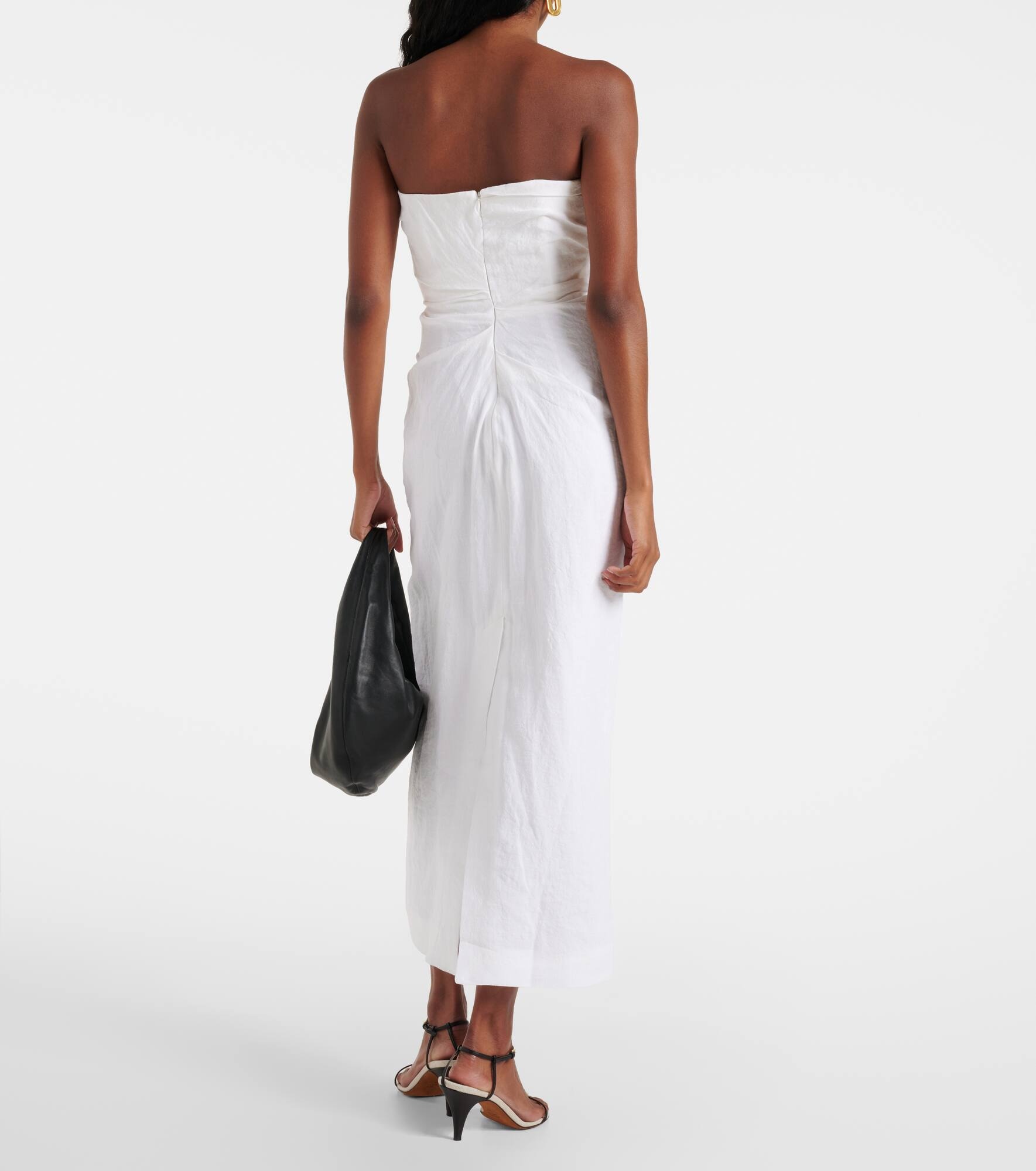 Bridal Sabella linen maxi dress - 3