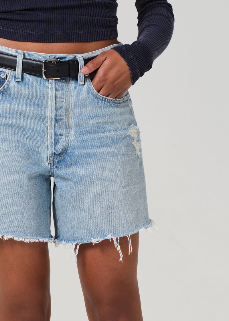 Marlow Long Vintage Short In Raleigh 6