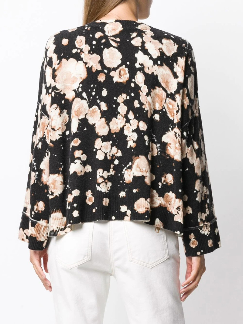 floral long-sleeve jumper 4