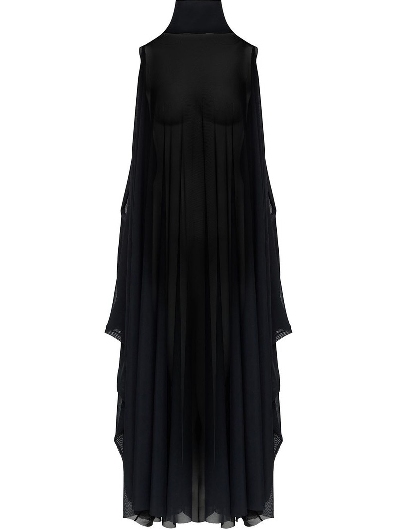 semi sheer maxi dress 1