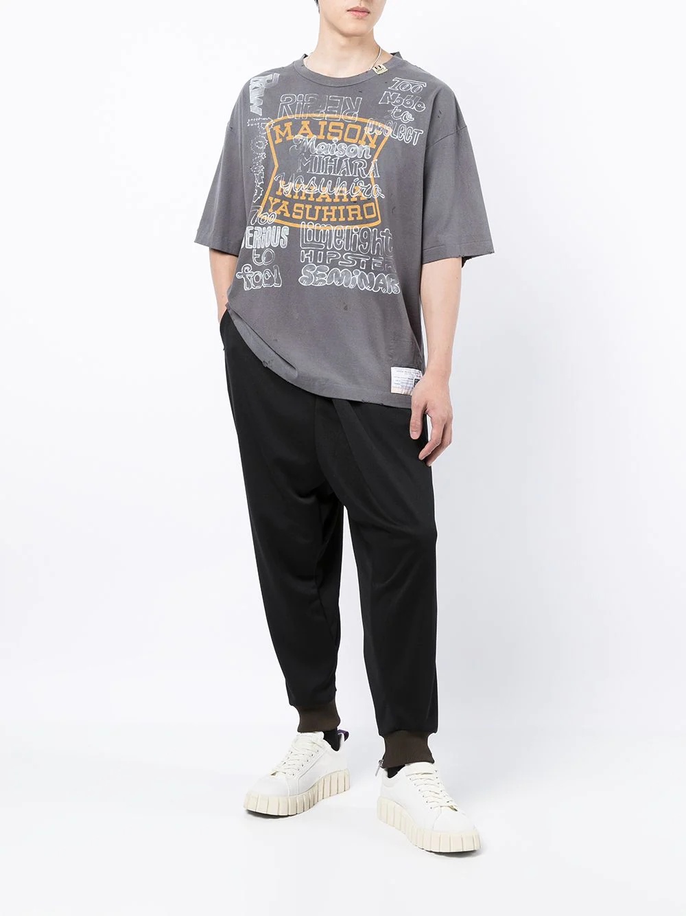 logo-print track pants - 2