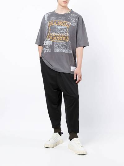 Maison MIHARAYASUHIRO logo-print track pants outlook