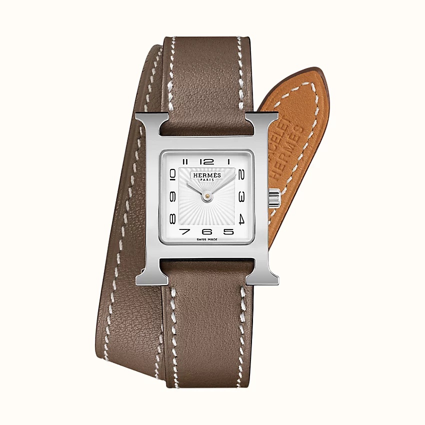 Heure H Watch Strap Double Tour, 21 x 21 mm, long - 2