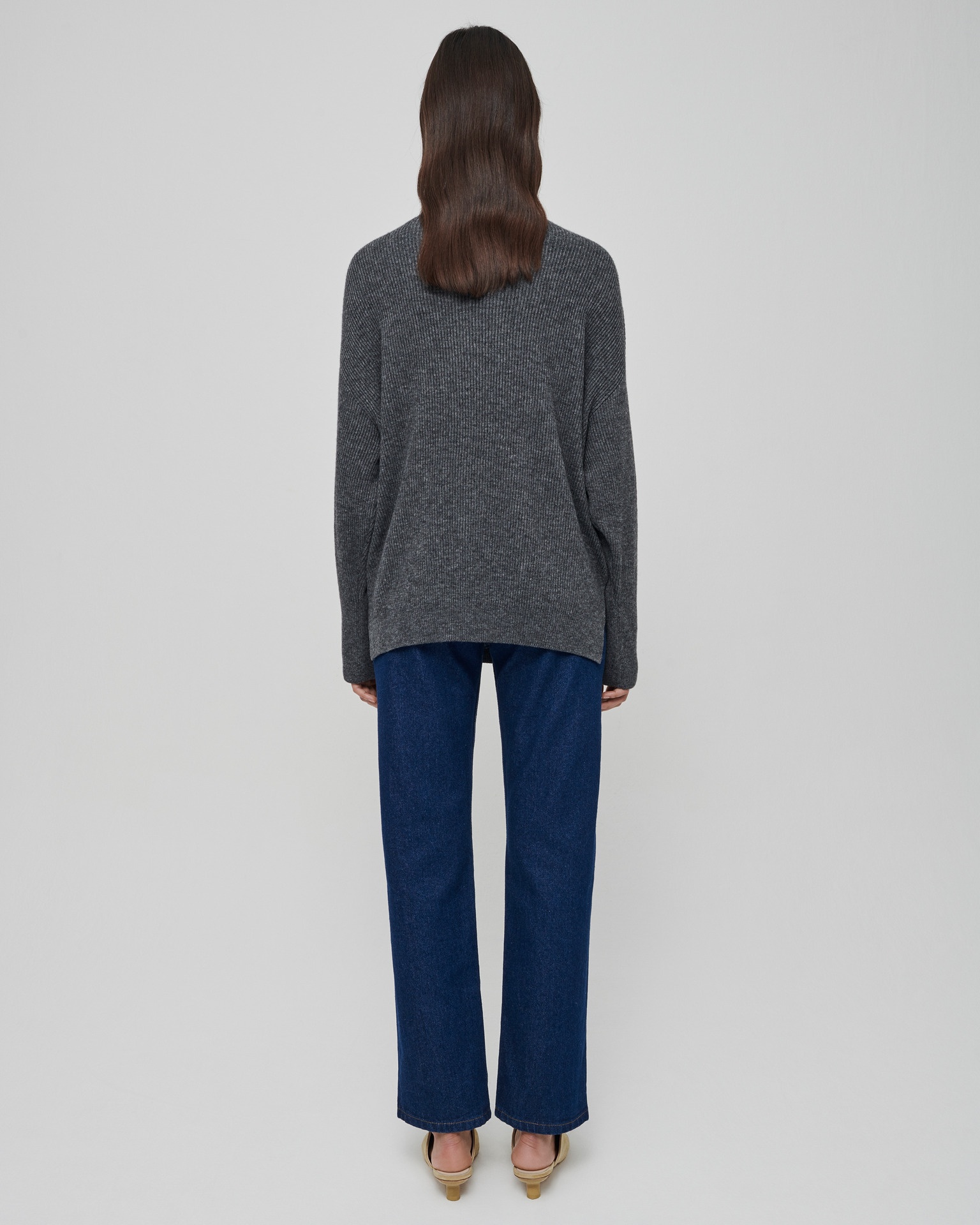 PIPPA - Turtleneck sweater - Graphite - 3
