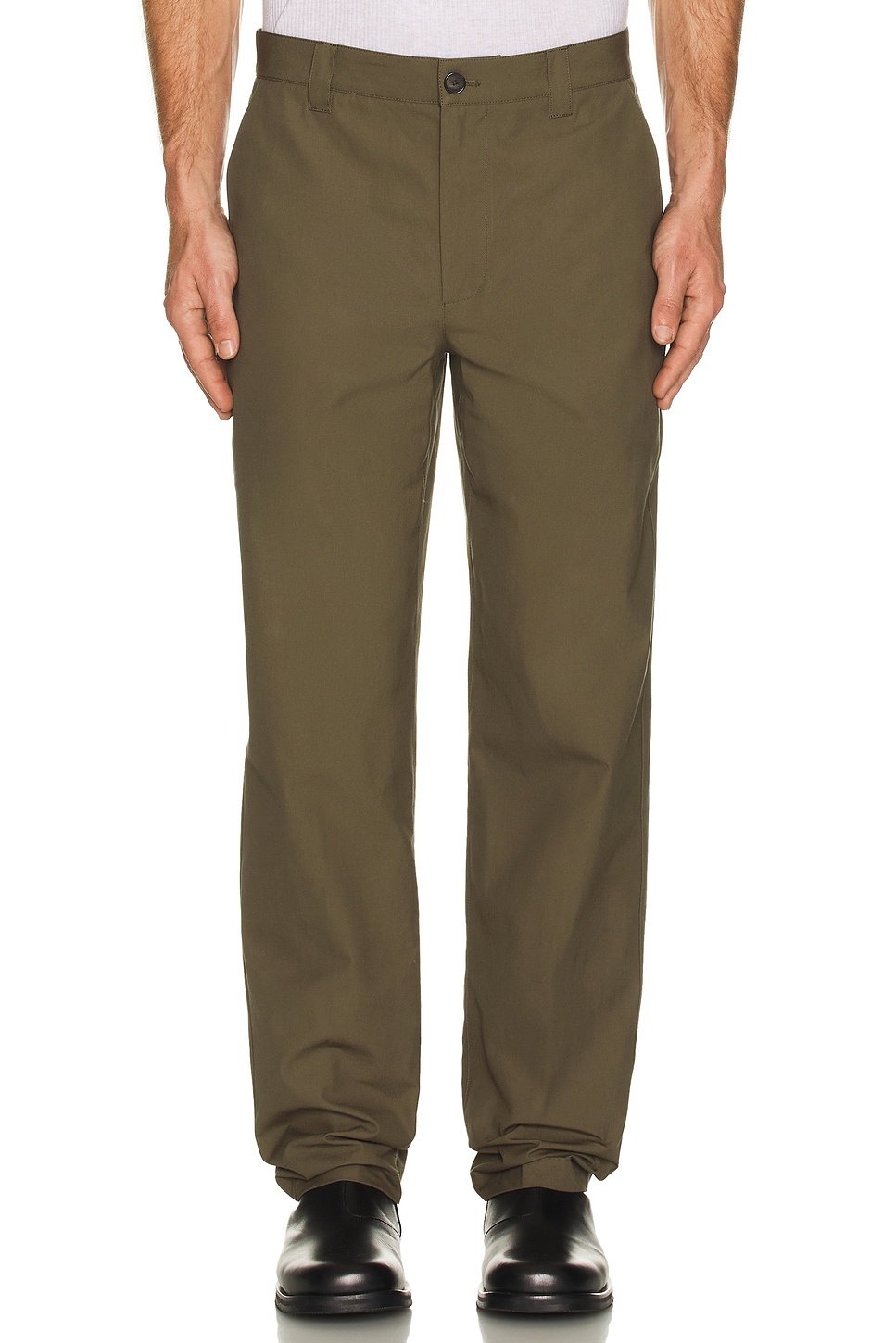 Straight Leg Chino Trousers - 3