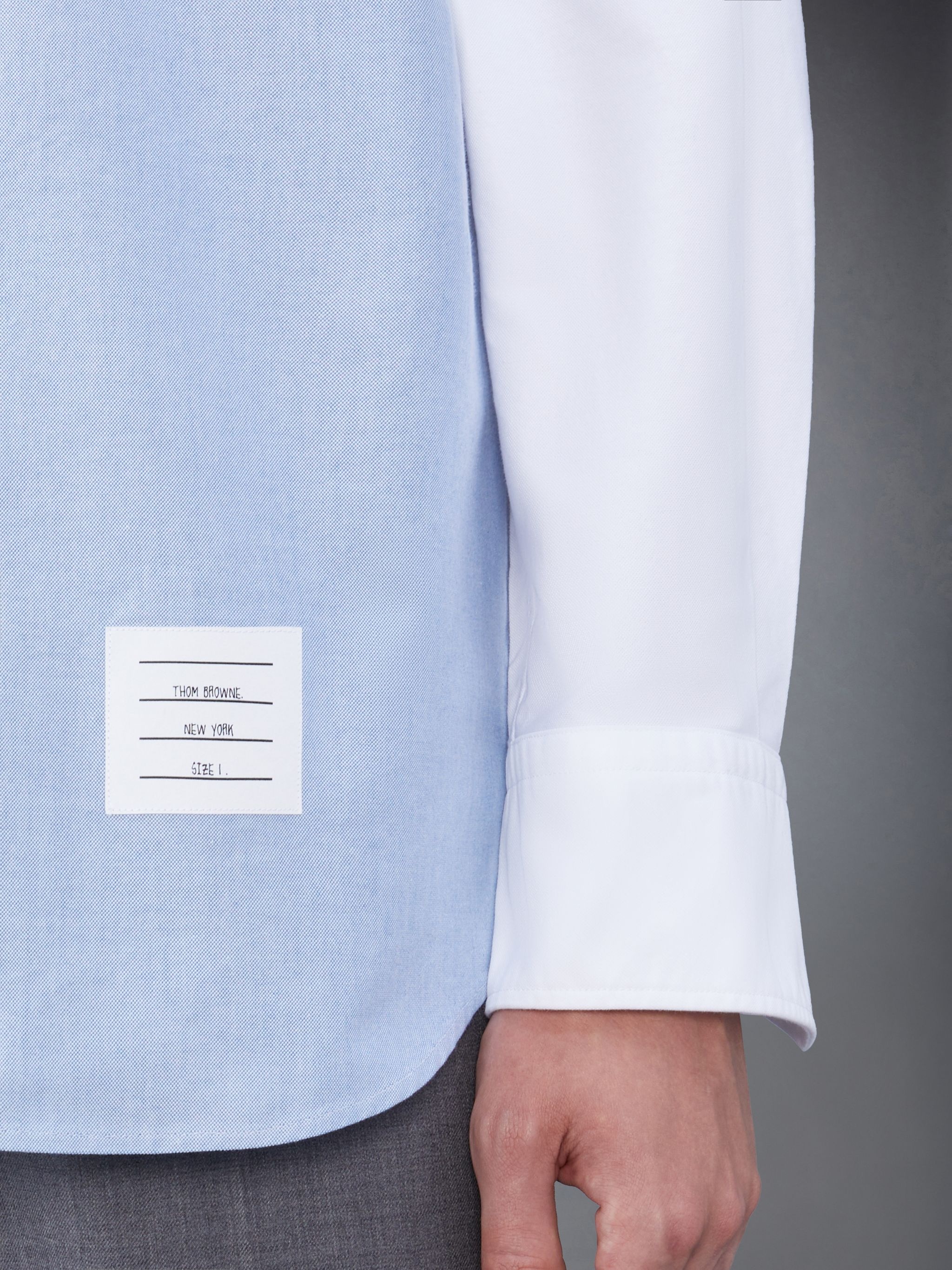 panelled cotton shirt - 4