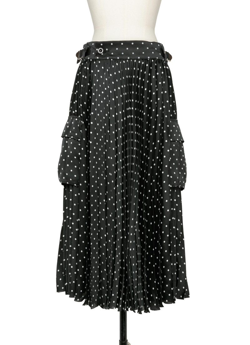 Polka Dot Print Skirt 1