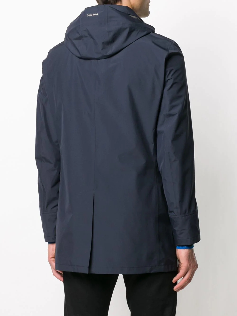 hooded overcoat - 4