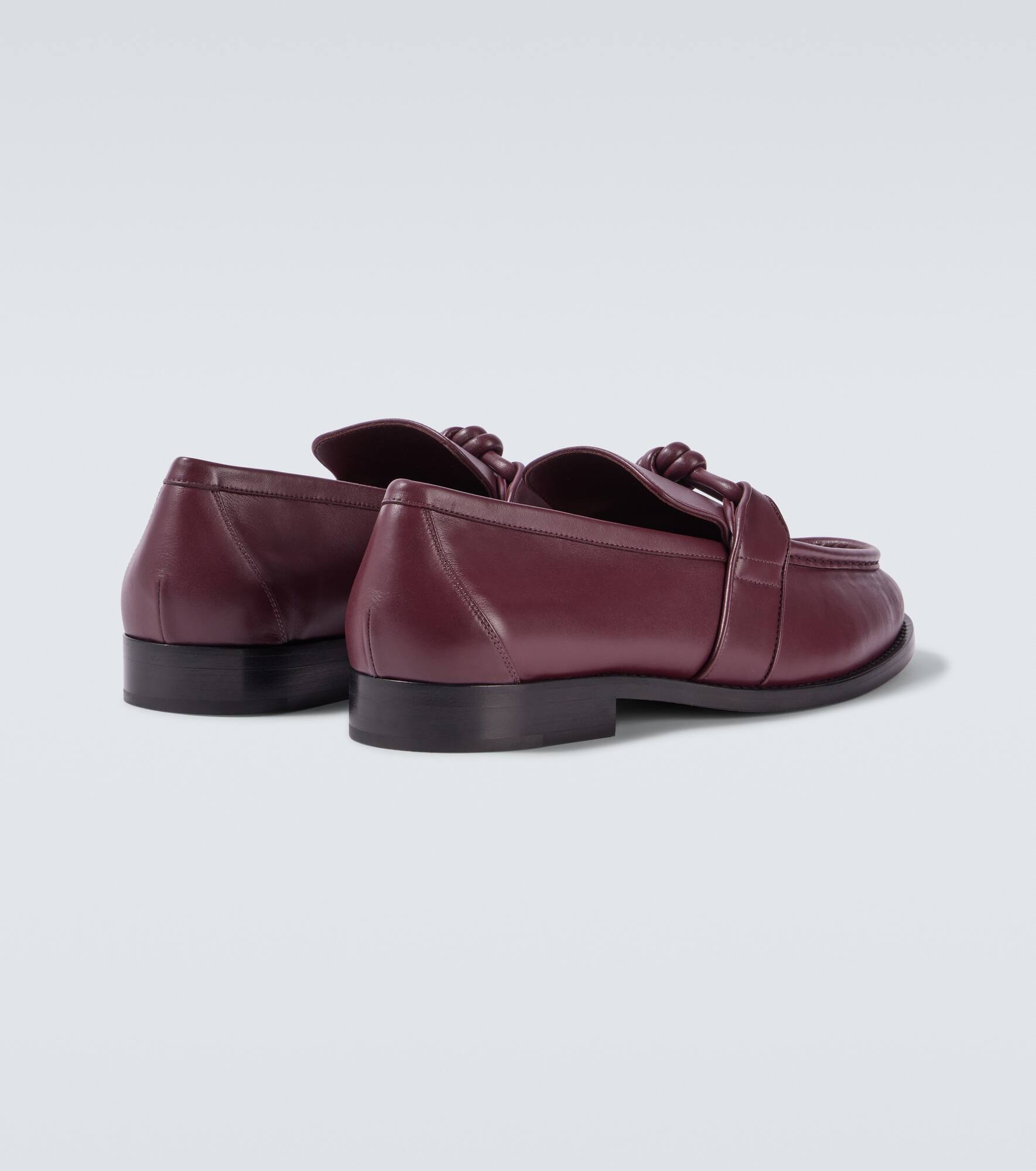 Astaire Knot leather loafers - 6