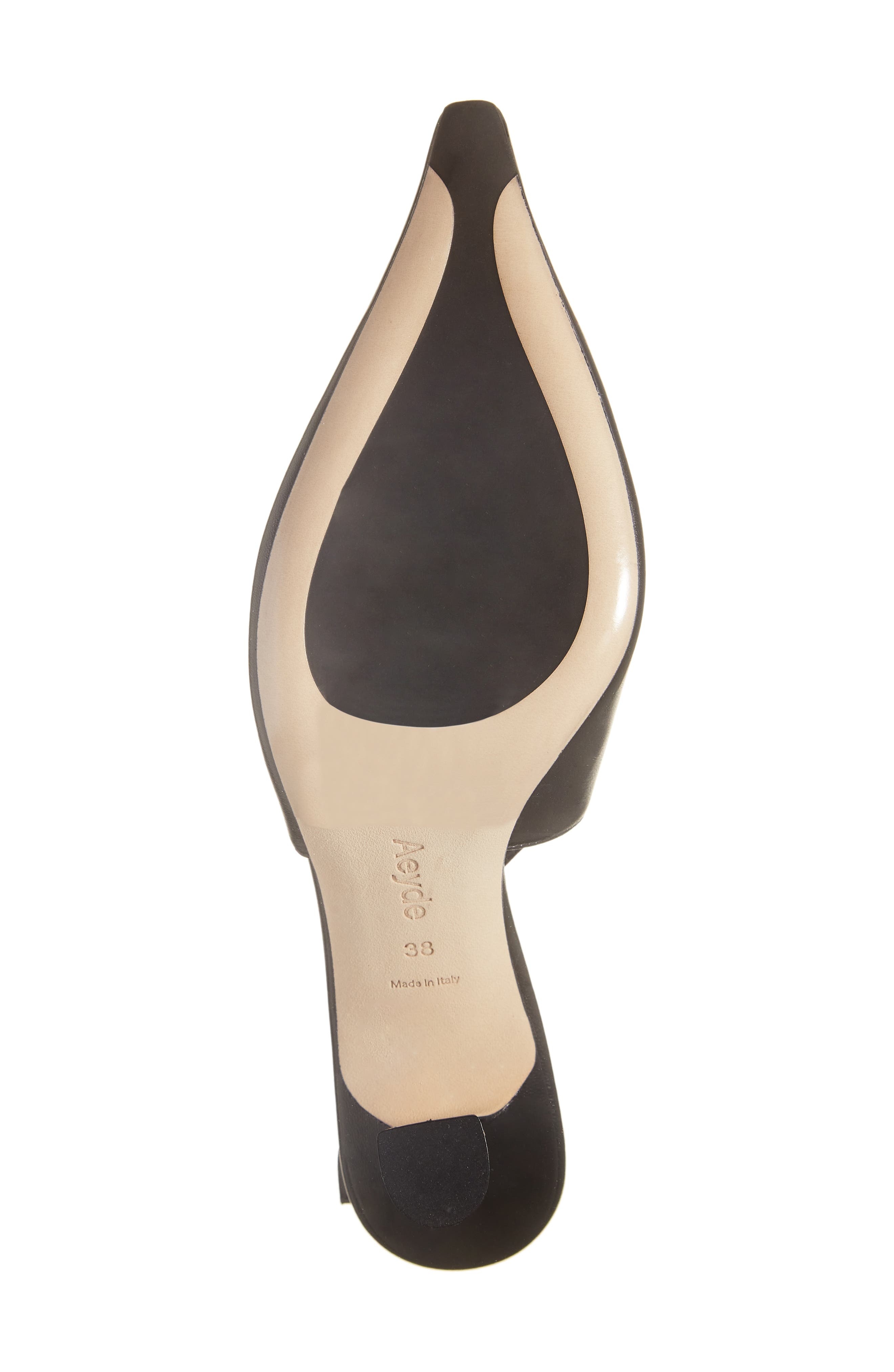 aeyde Fernanda Pointed Toe Slingback Pump in Black at Nordstrom - 6