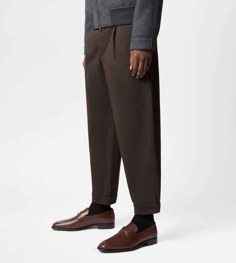 Tod's LOAFERS IN LEATHER - BROWN outlook