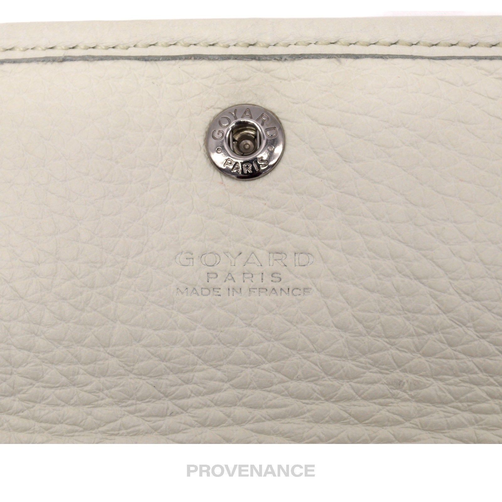 Goyard St. Louis Pouch Wallet - White Goyardine - 7