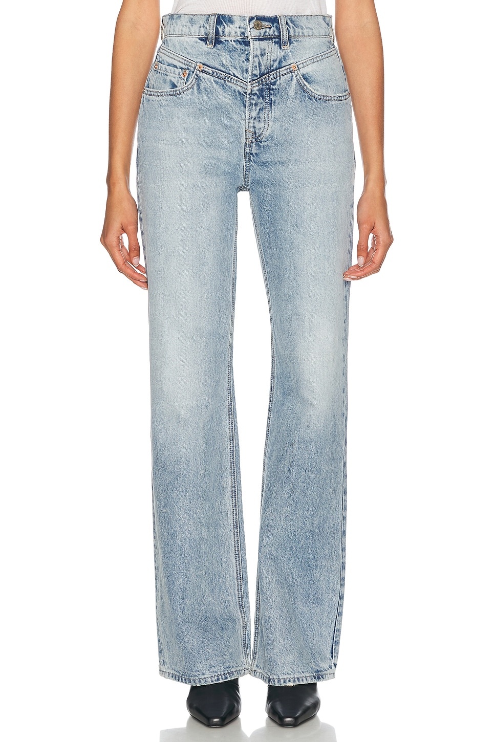 Katya Seamed Loose Wide Leg - 1