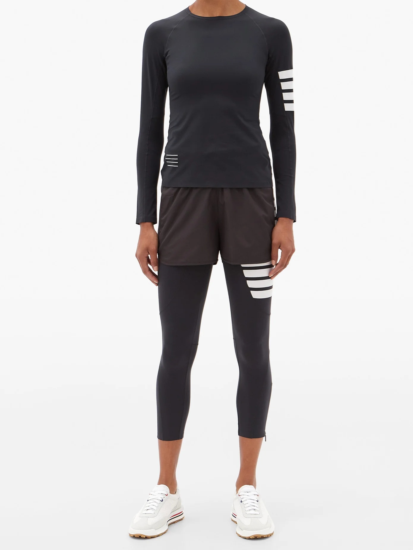 4-Bar long-sleeved compression top - 2