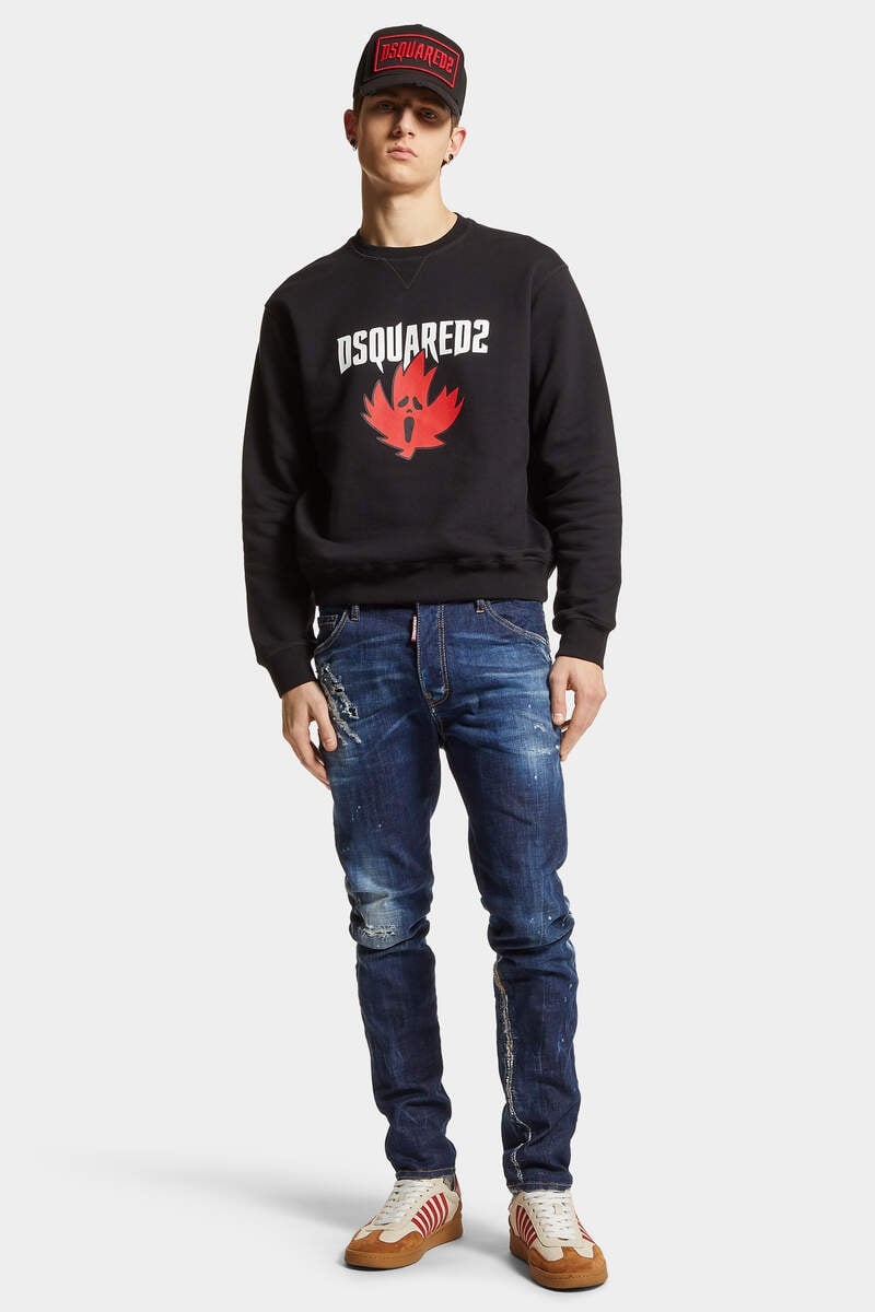 HORROR MAPLE LEAF COOL FIT CREWNECK SWEATSHIRT - 6