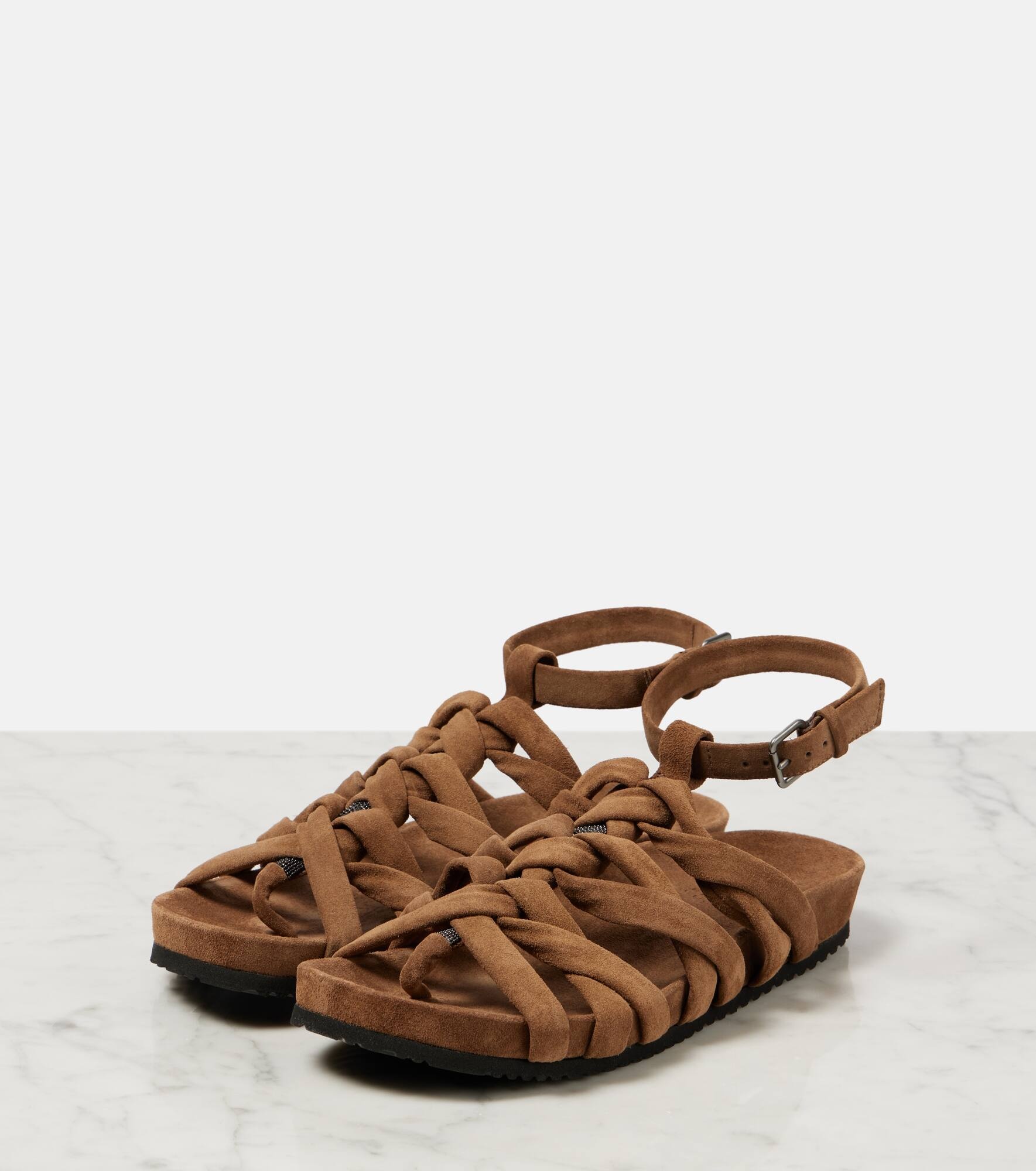 Suede sandals - 4