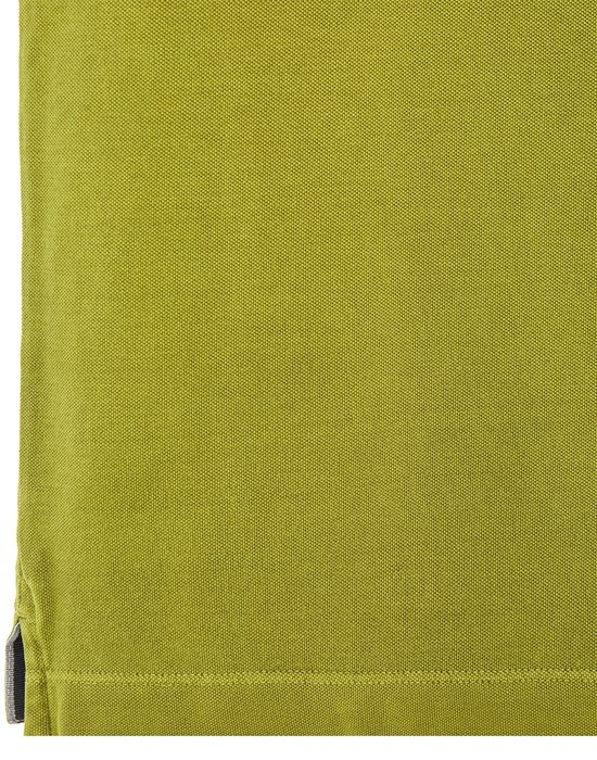 22S67 COTTON PIQUÉ_GARMENT DYED + PIGMENT DYE OLIVE GREEN - 4