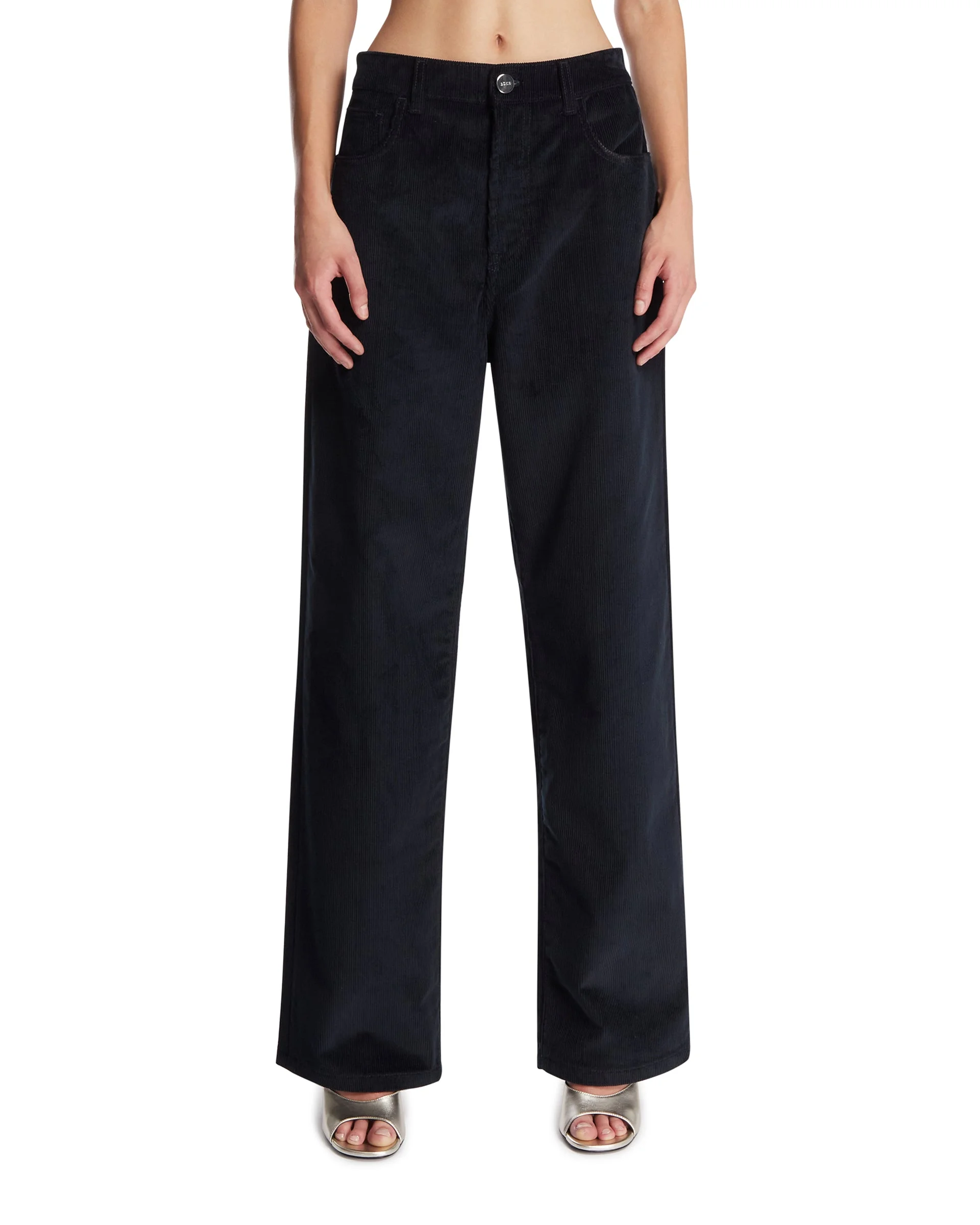 Blue Corduroy Trousers - 1