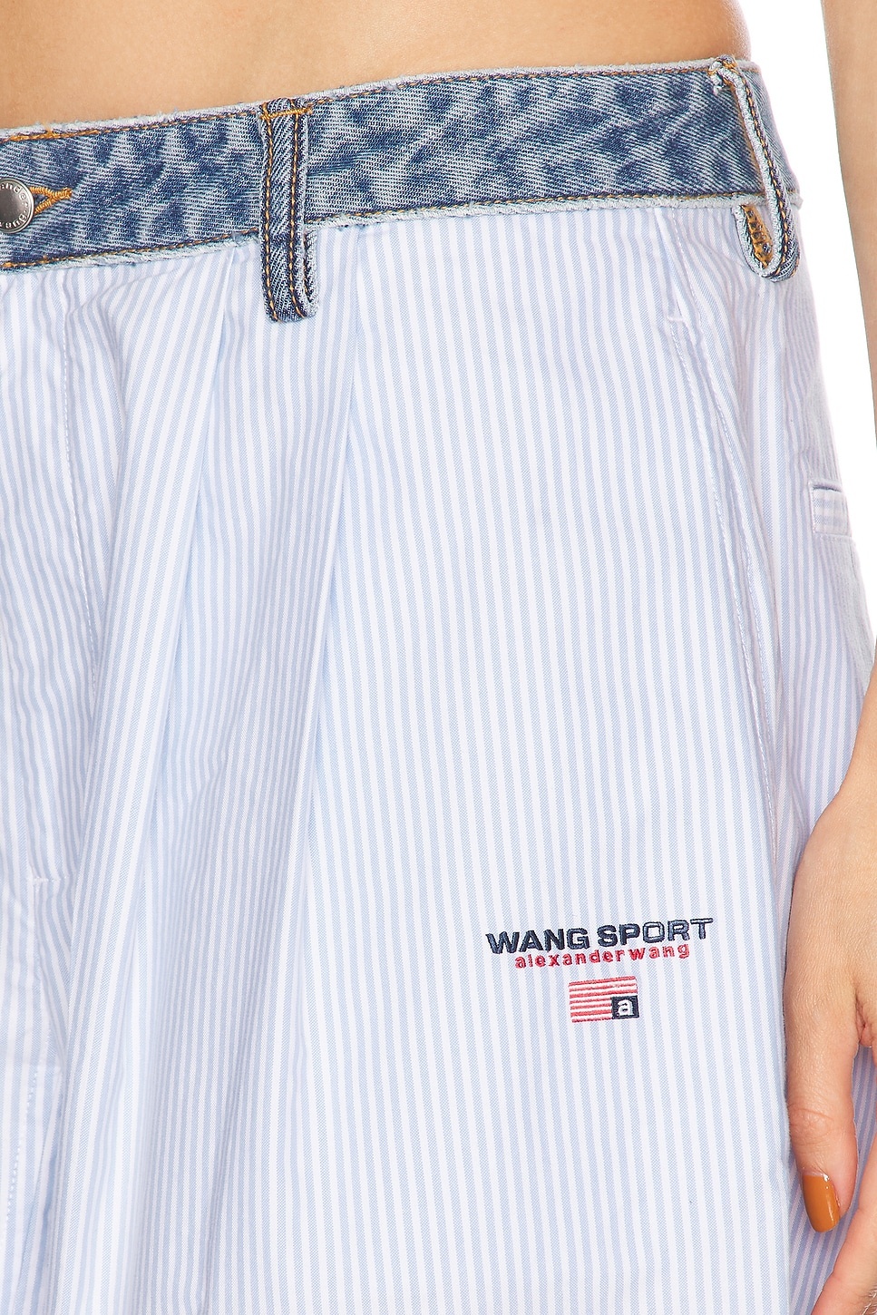 Denim Waistband Pant - 6