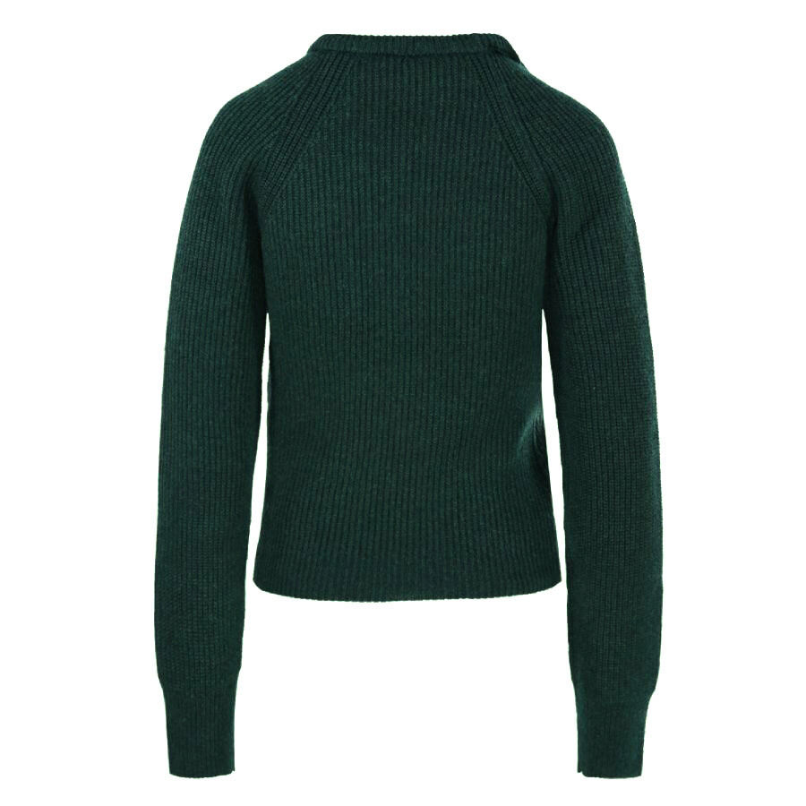 Stella Mccartney Ladies Forest Green Cashmere Knit Jumper - 5