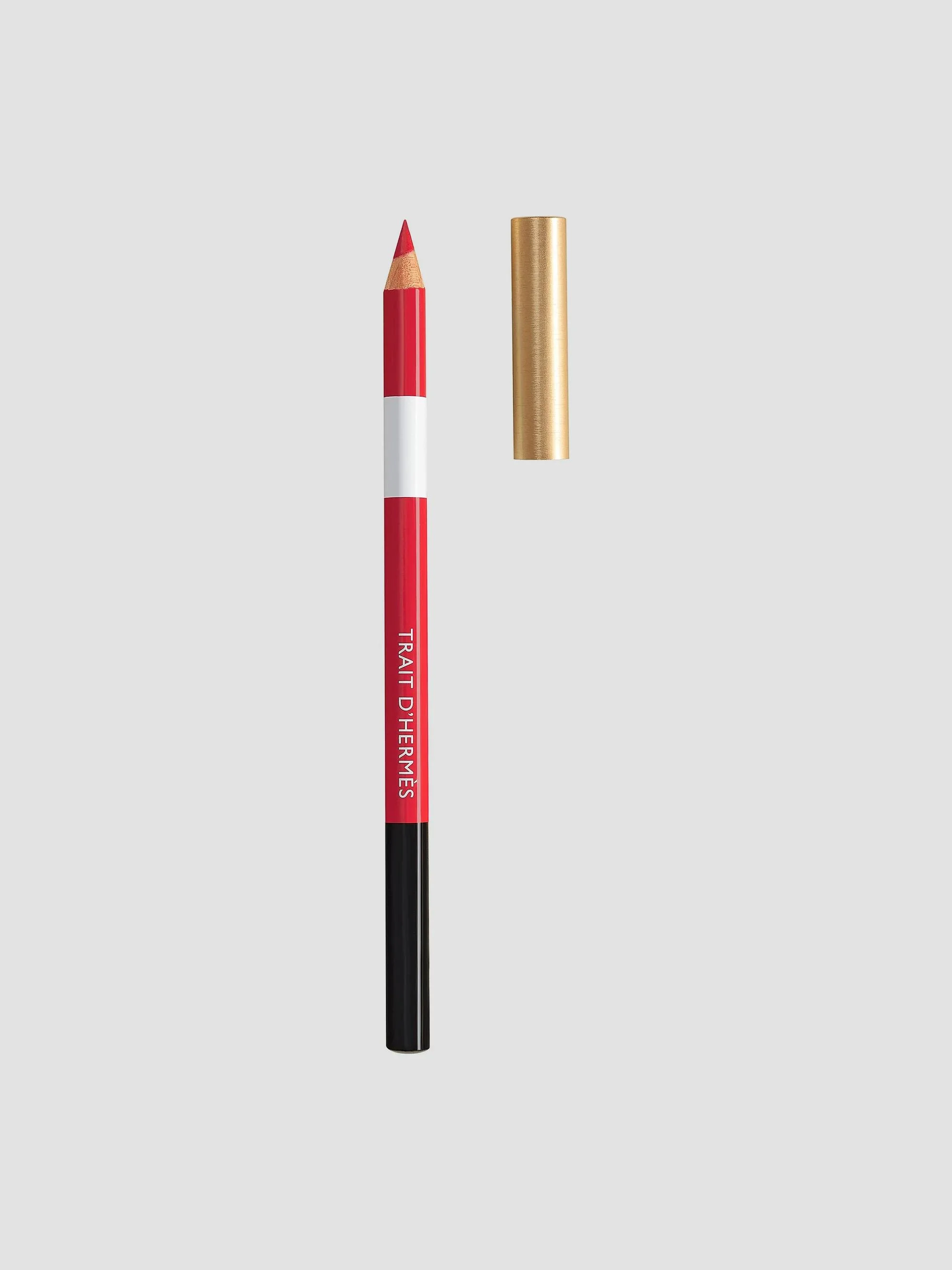 Women's Trait d'Hermès Lip Color Pencil - 64 Rouge Casaque - 1