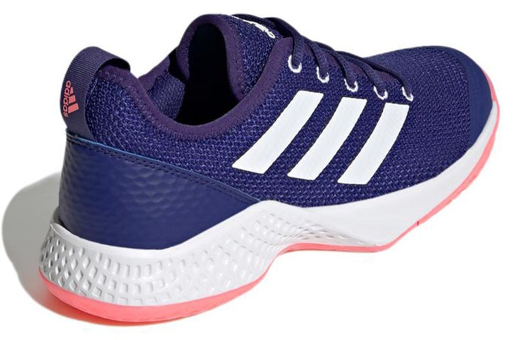 (WMNS) adidas CourtFlash 'Purple White Pink' GZ0707 - 4