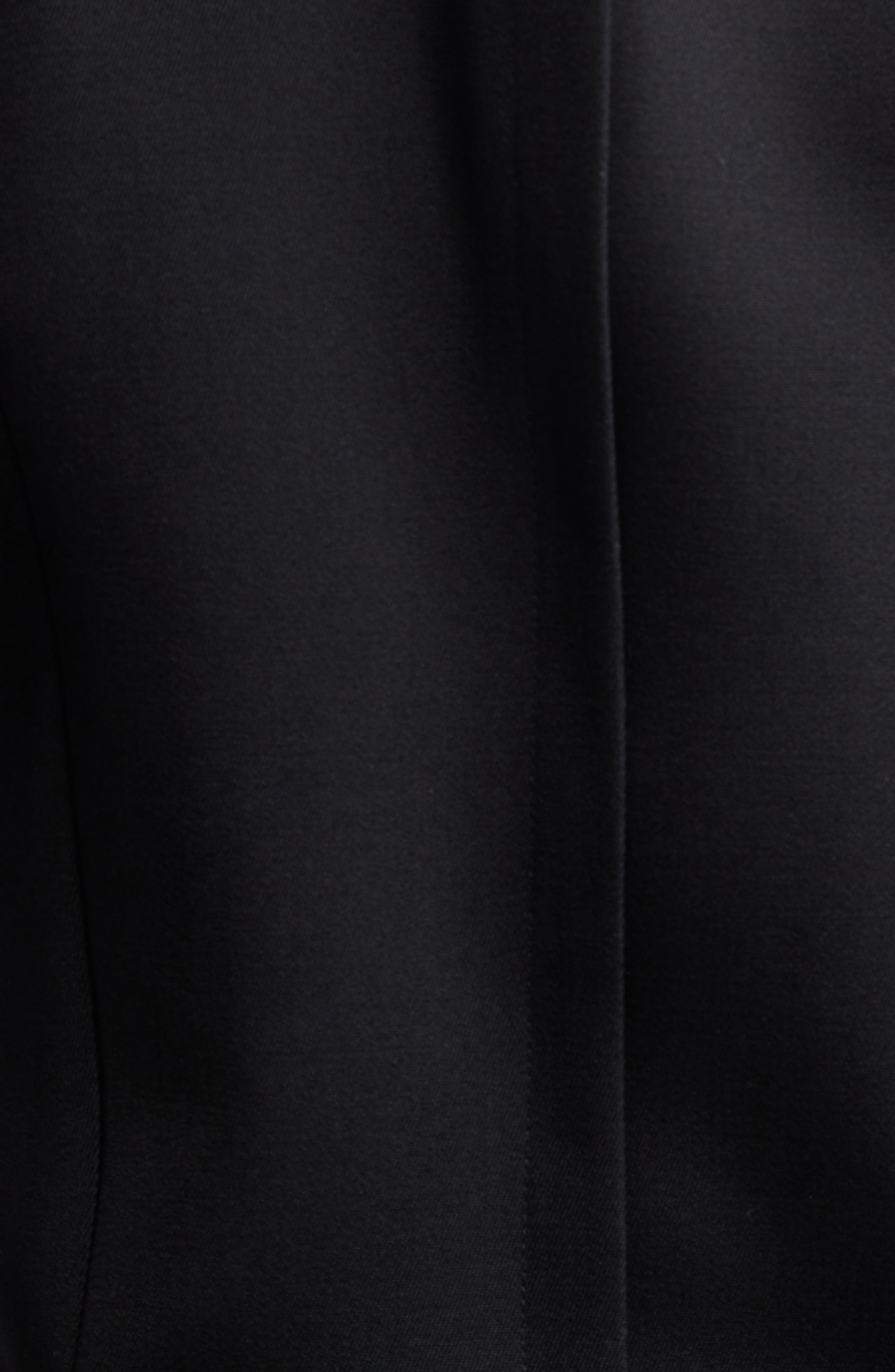 Dolce&Gabbana Lana Sleeveless Virgin Wool Sheath Dress in N0000 Nero at Nordstrom - 6