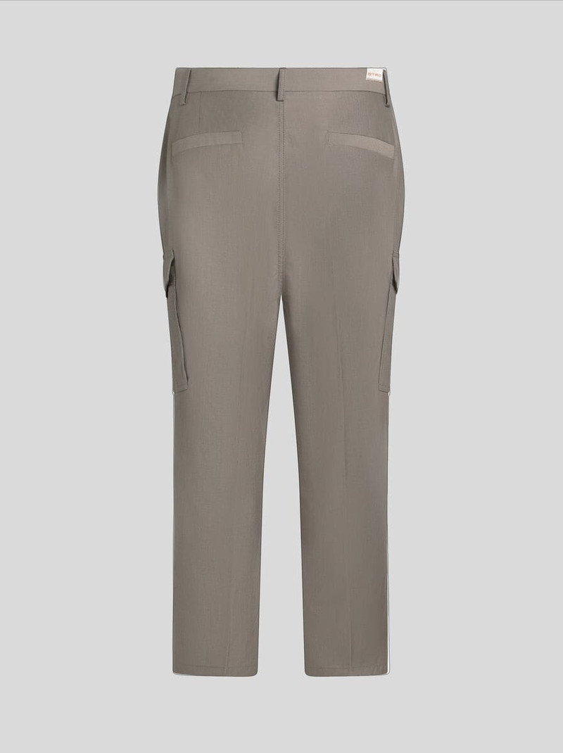 WOOL-BLEND CARGO TROUSERS 5
